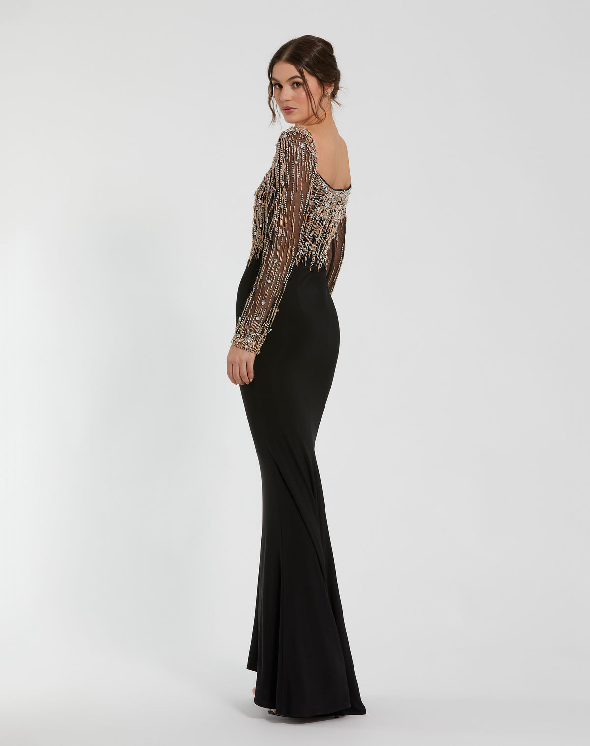 Mac Duggal 2256 - Black Gold