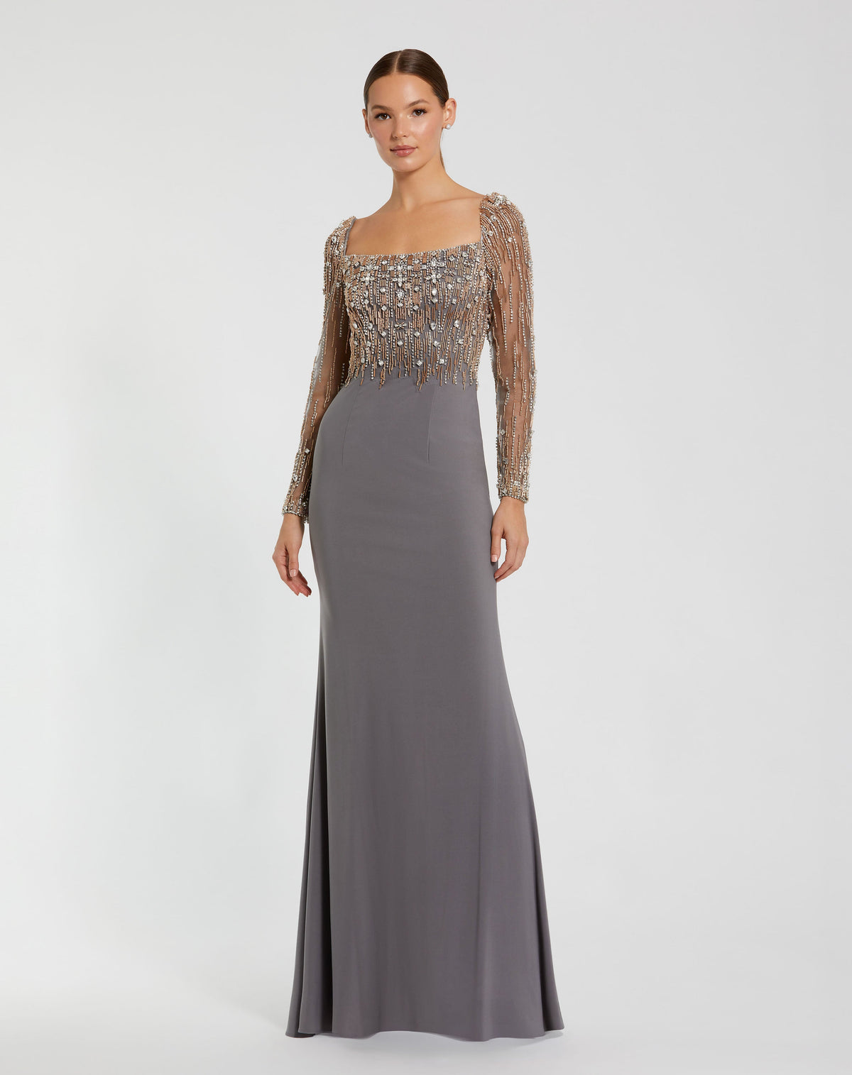 Mac Duggal 2256 - Platinum Gold