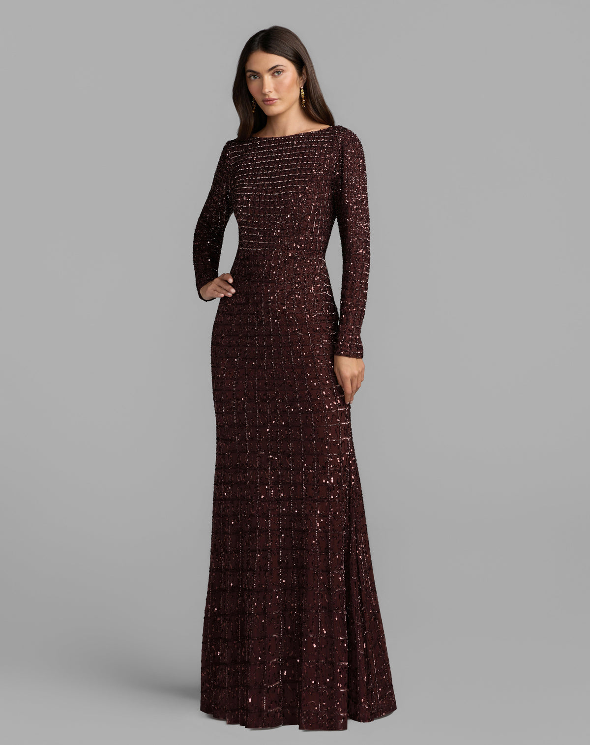 Mac Duggal 23017 - Chocolate
