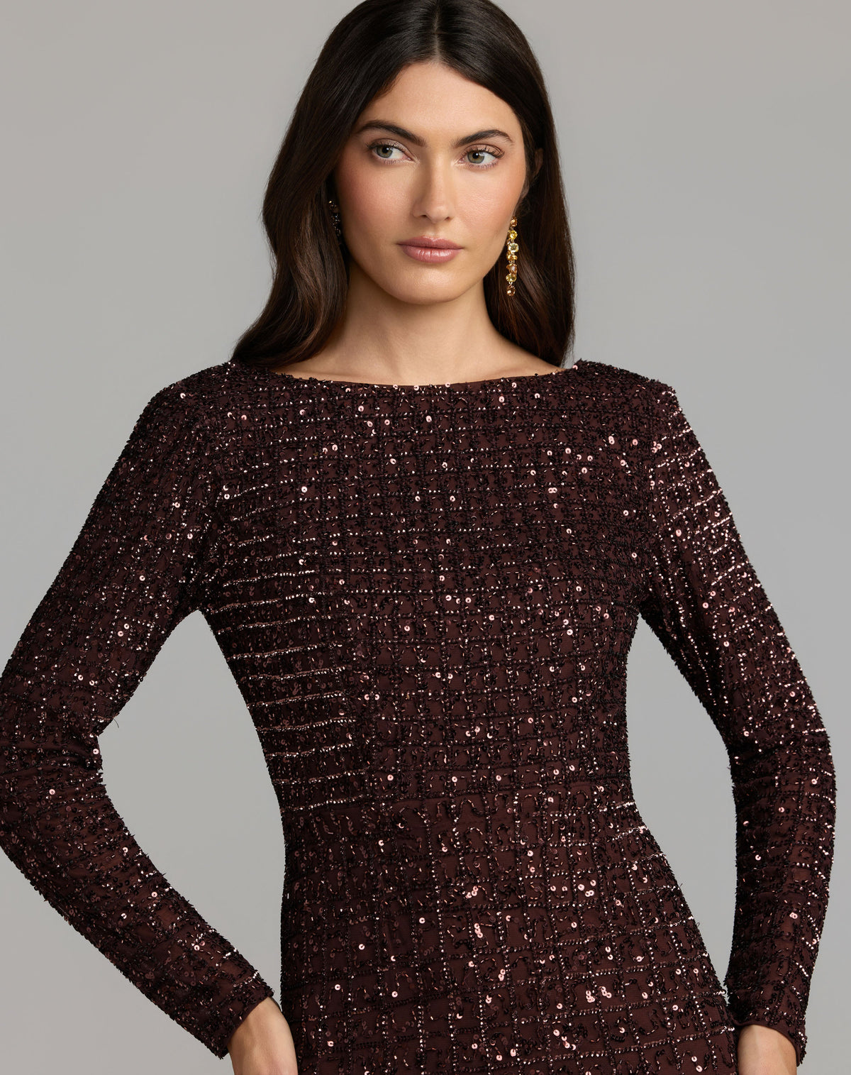 Mac Duggal 23017 - Chocolate