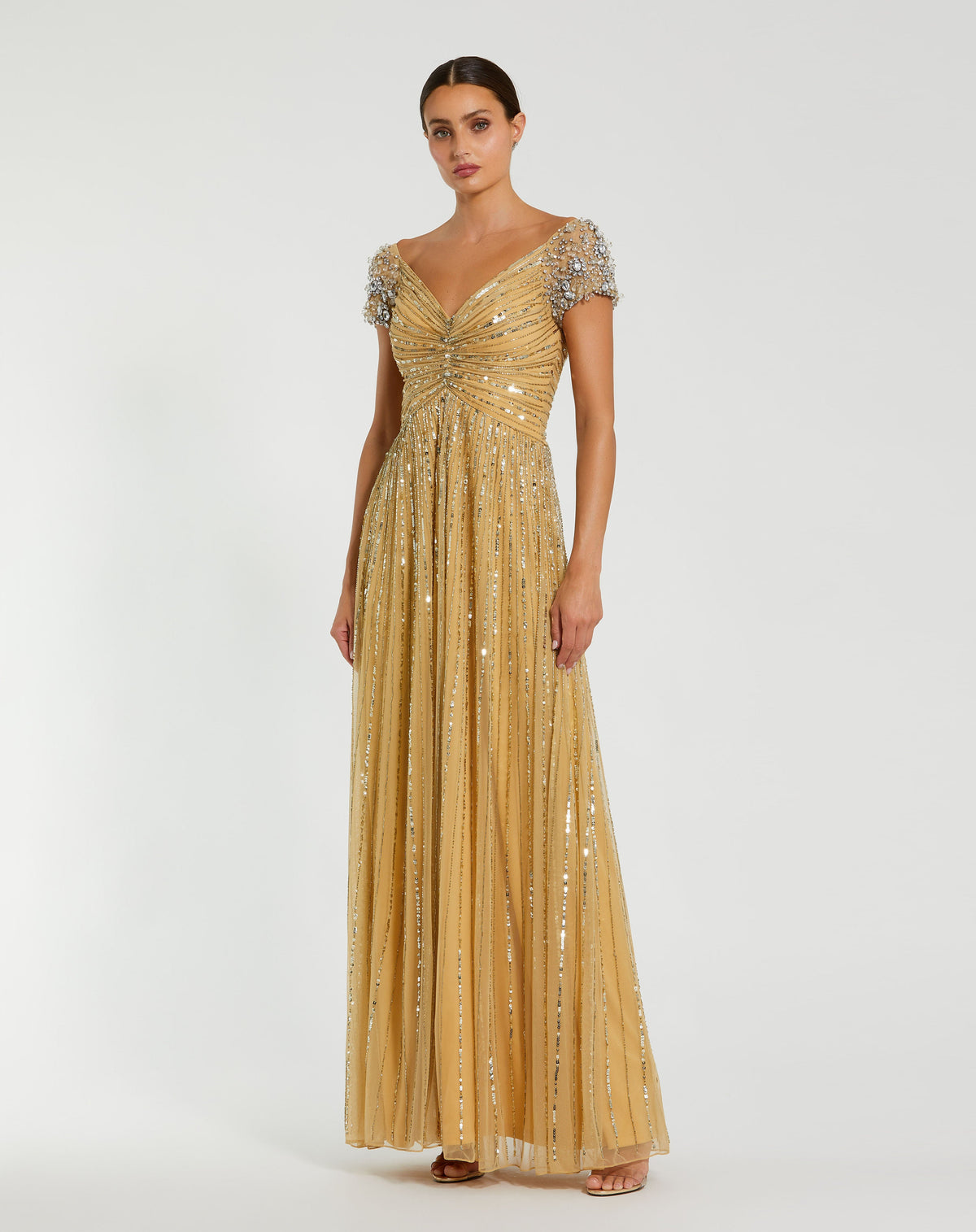 Mac Duggal 23042 - Gold