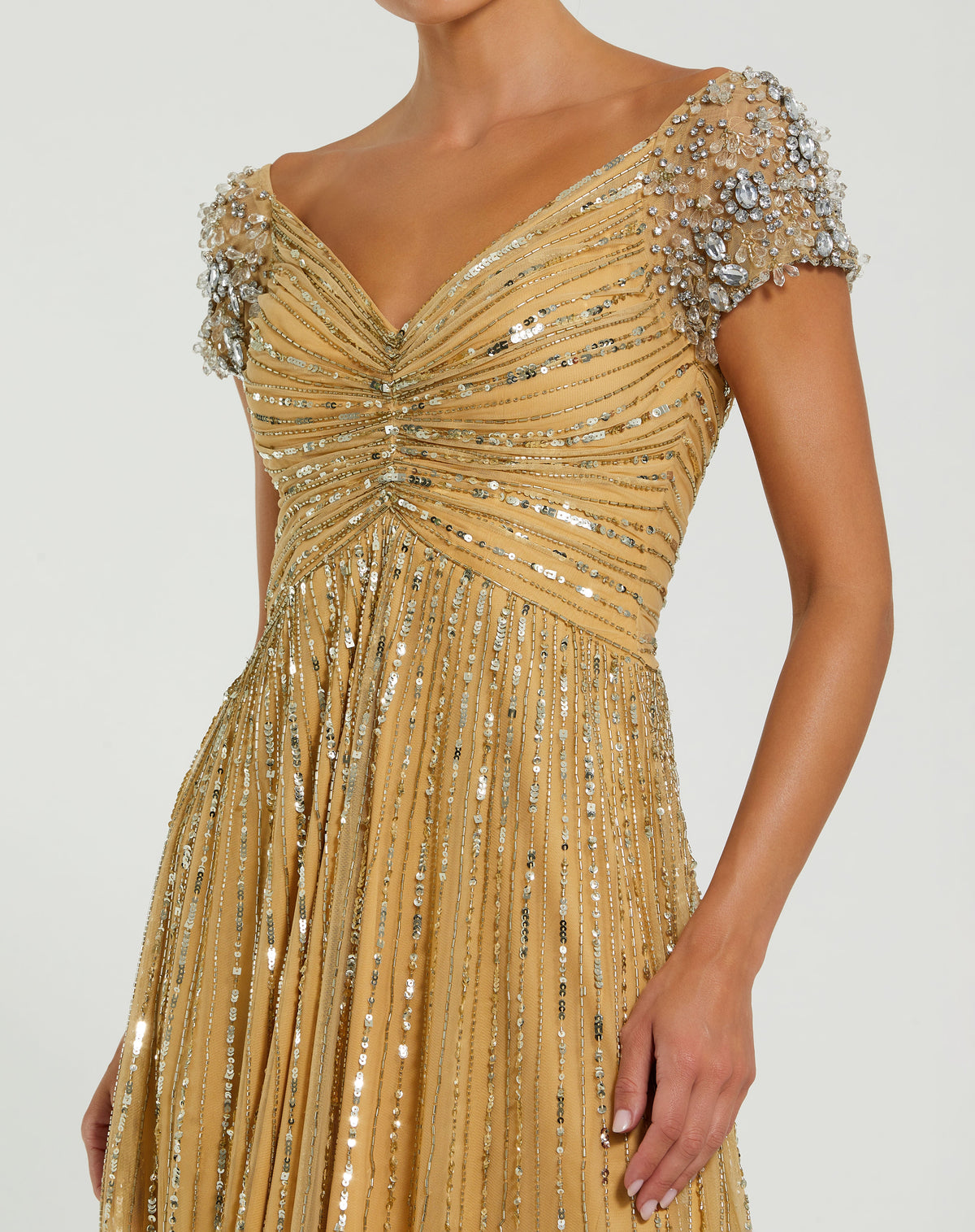 Mac Duggal 23042 - Gold