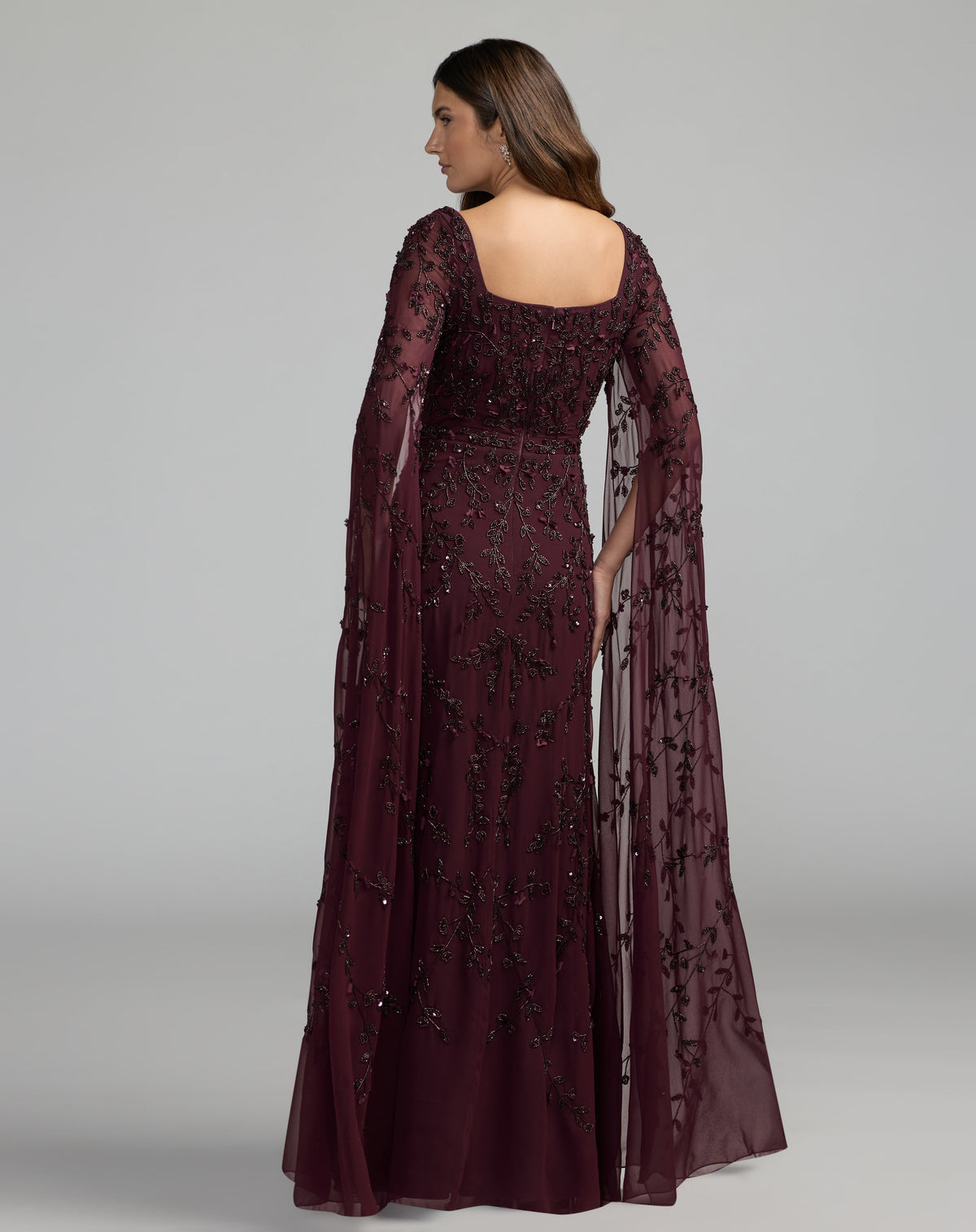 Mac Duggal 23068 - Aubergine