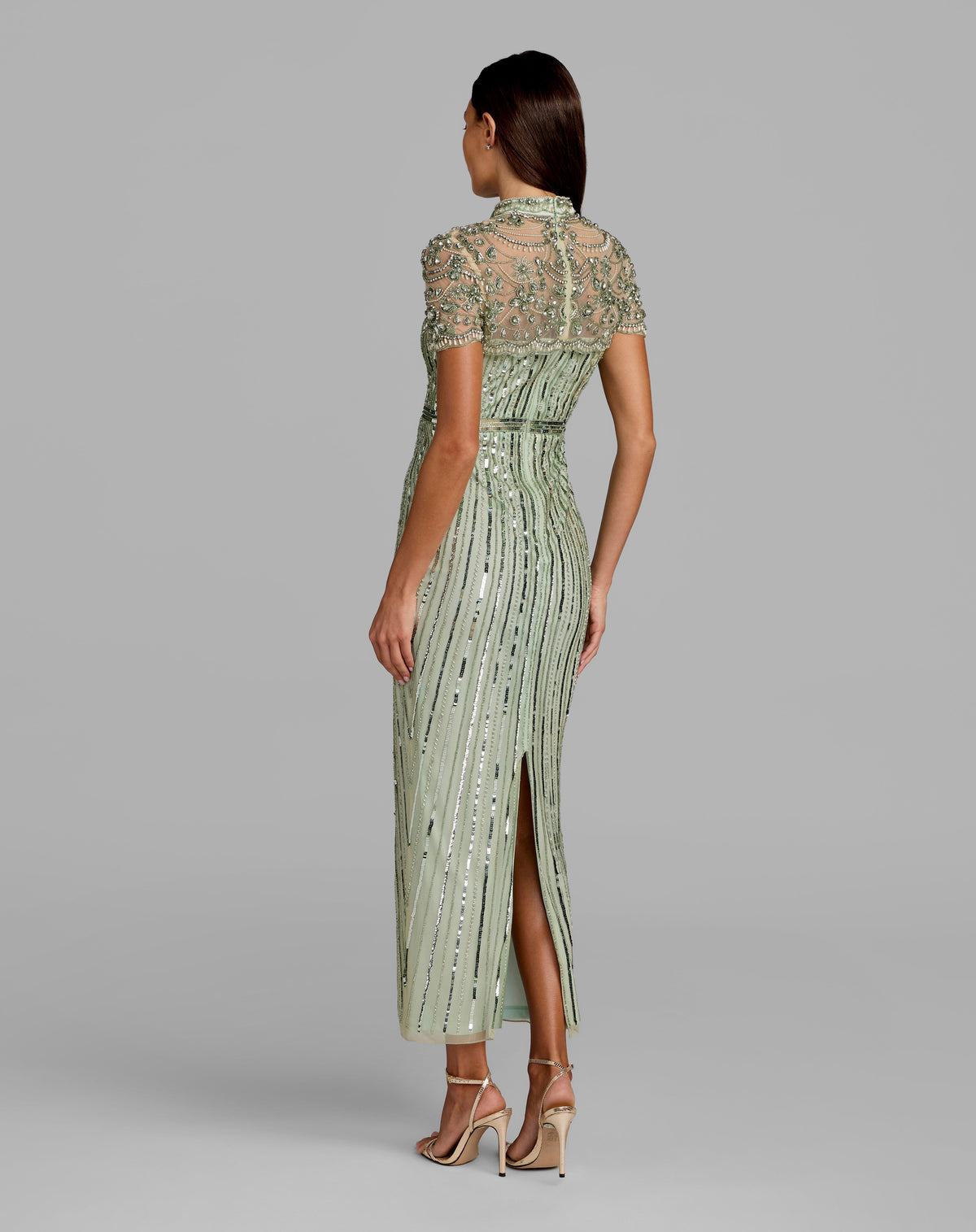 Mac Duggal 23075 - Light Sage