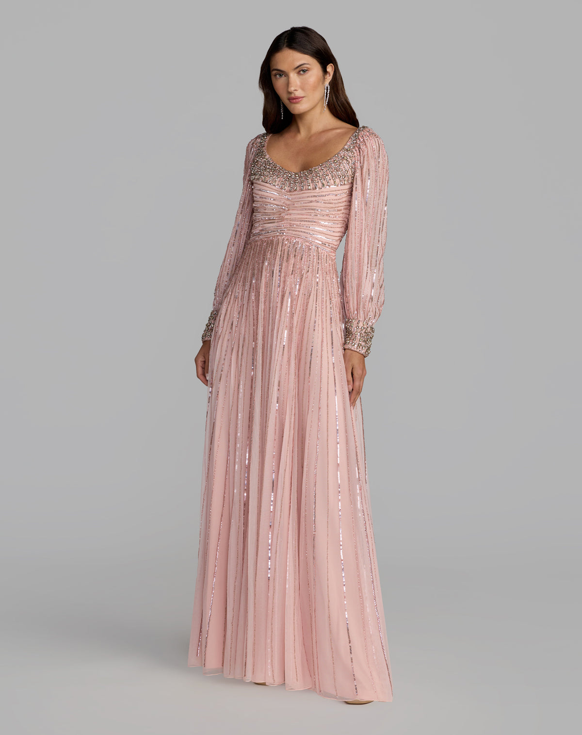 Mac Duggal 23085 - Light Rose
