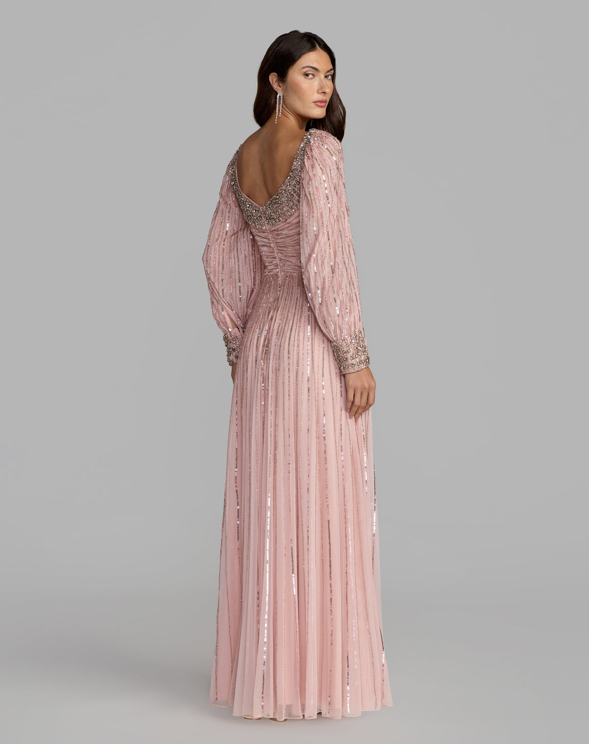 Mac Duggal 23085 - Light Rose