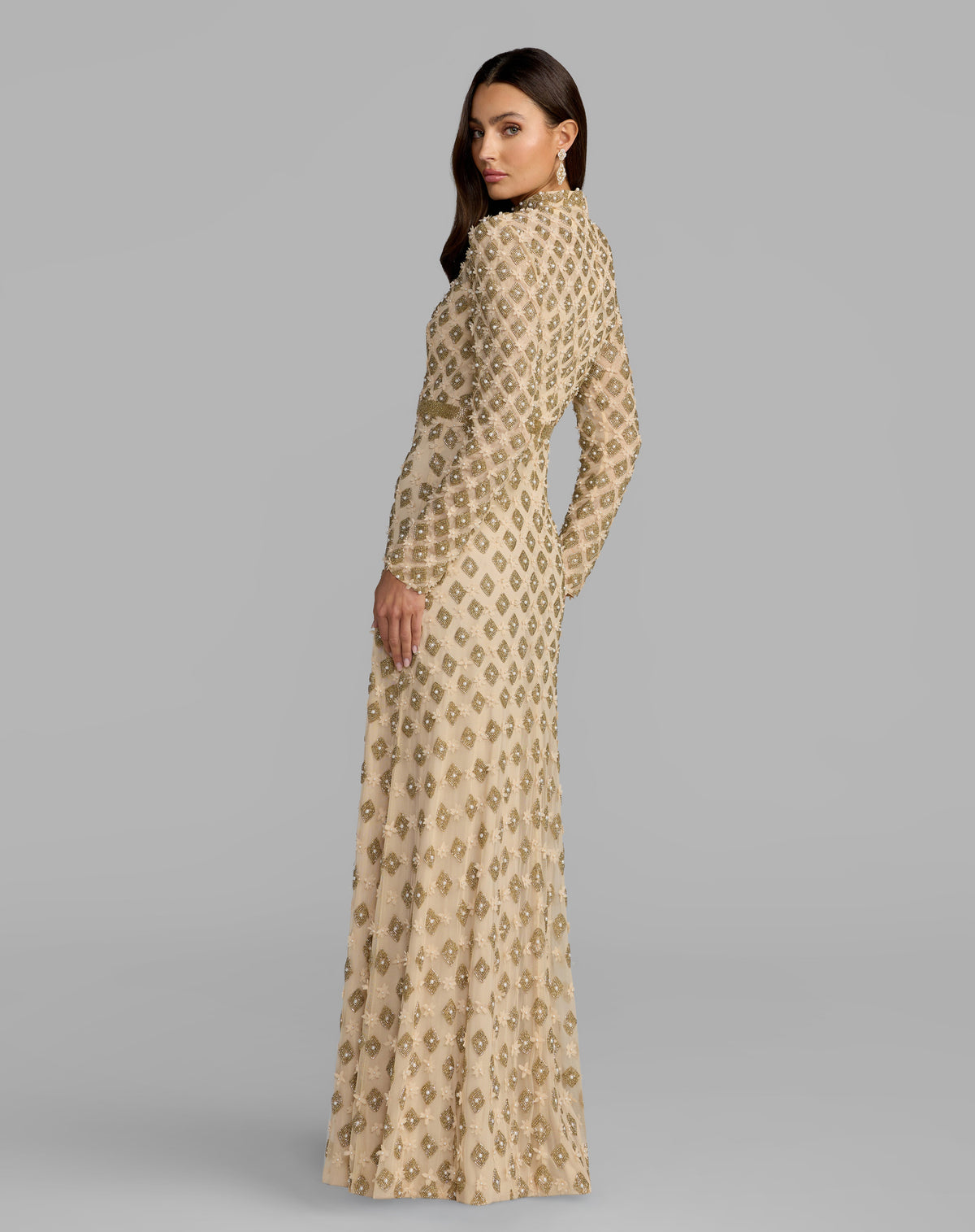 Mac Duggal 23087 - Champagne Gold
