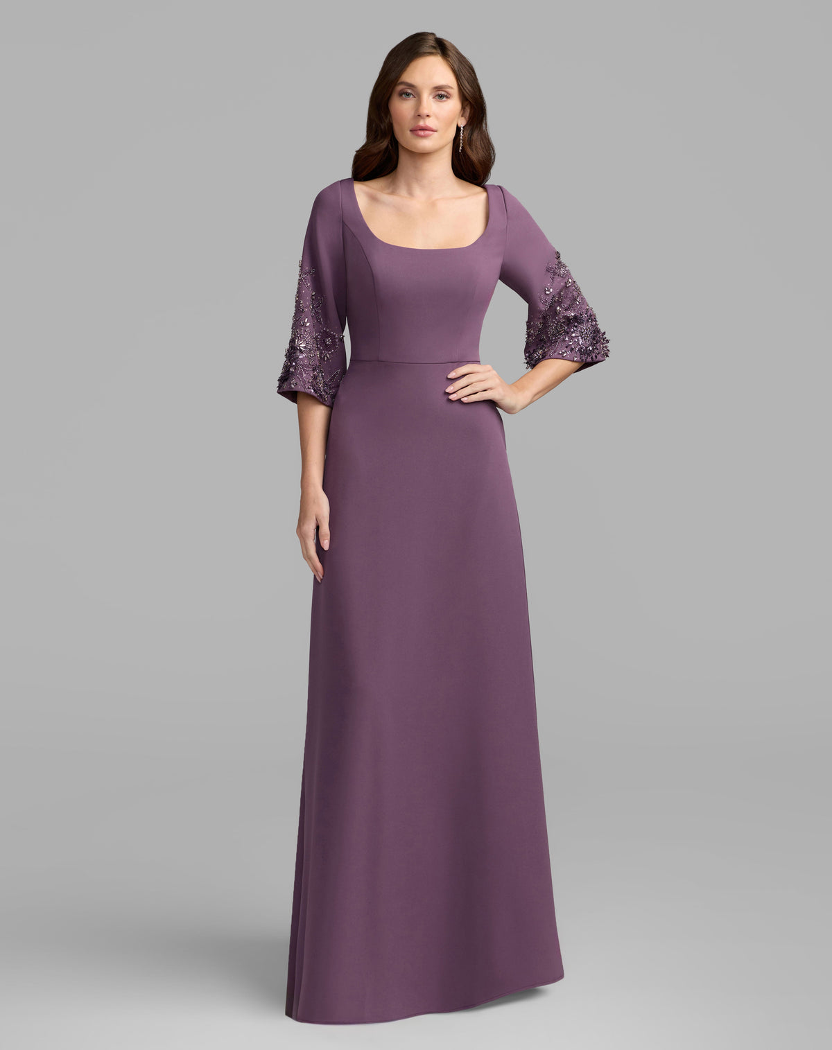 Mac Duggal 2311 - Eggplant