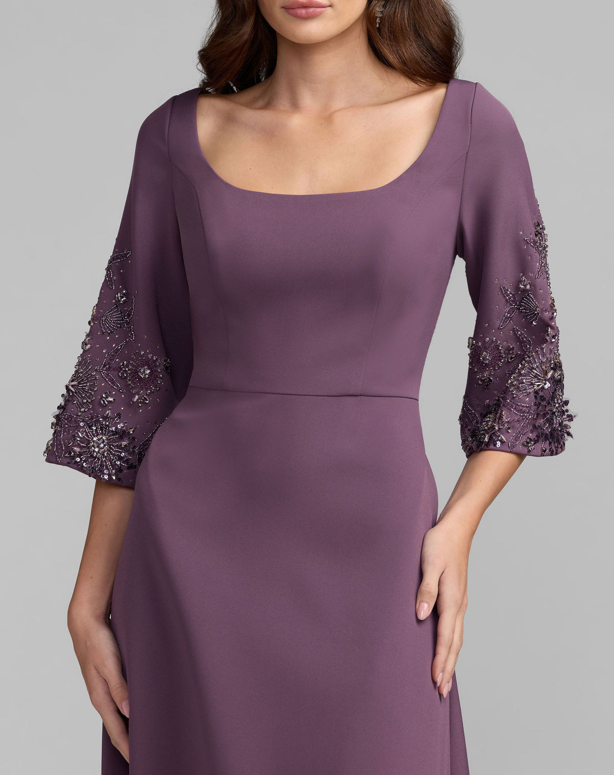 Mac Duggal 2311 - Eggplant