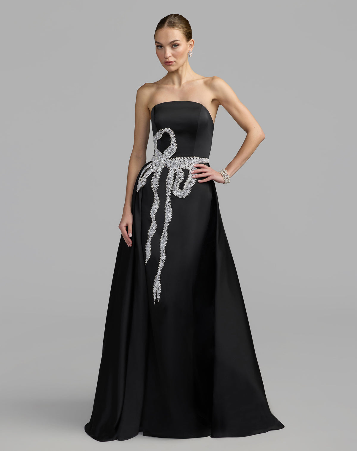 Mac Duggal 2317 - Black White