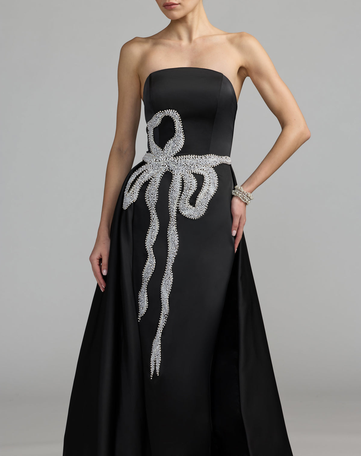 Mac Duggal 2317 - Black White