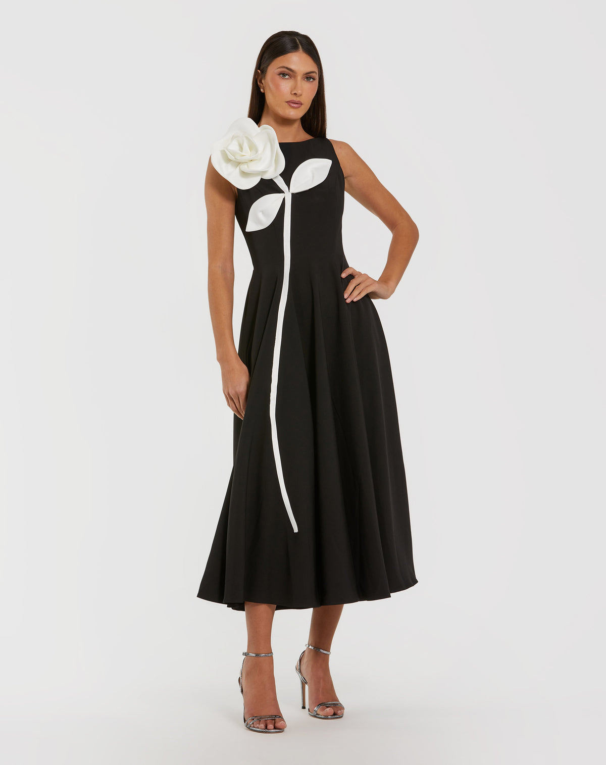 Mac Duggal 2329 - Black Ivory