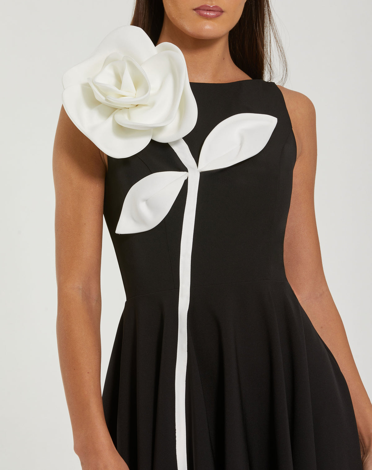 Mac Duggal 2329 - Black Ivory