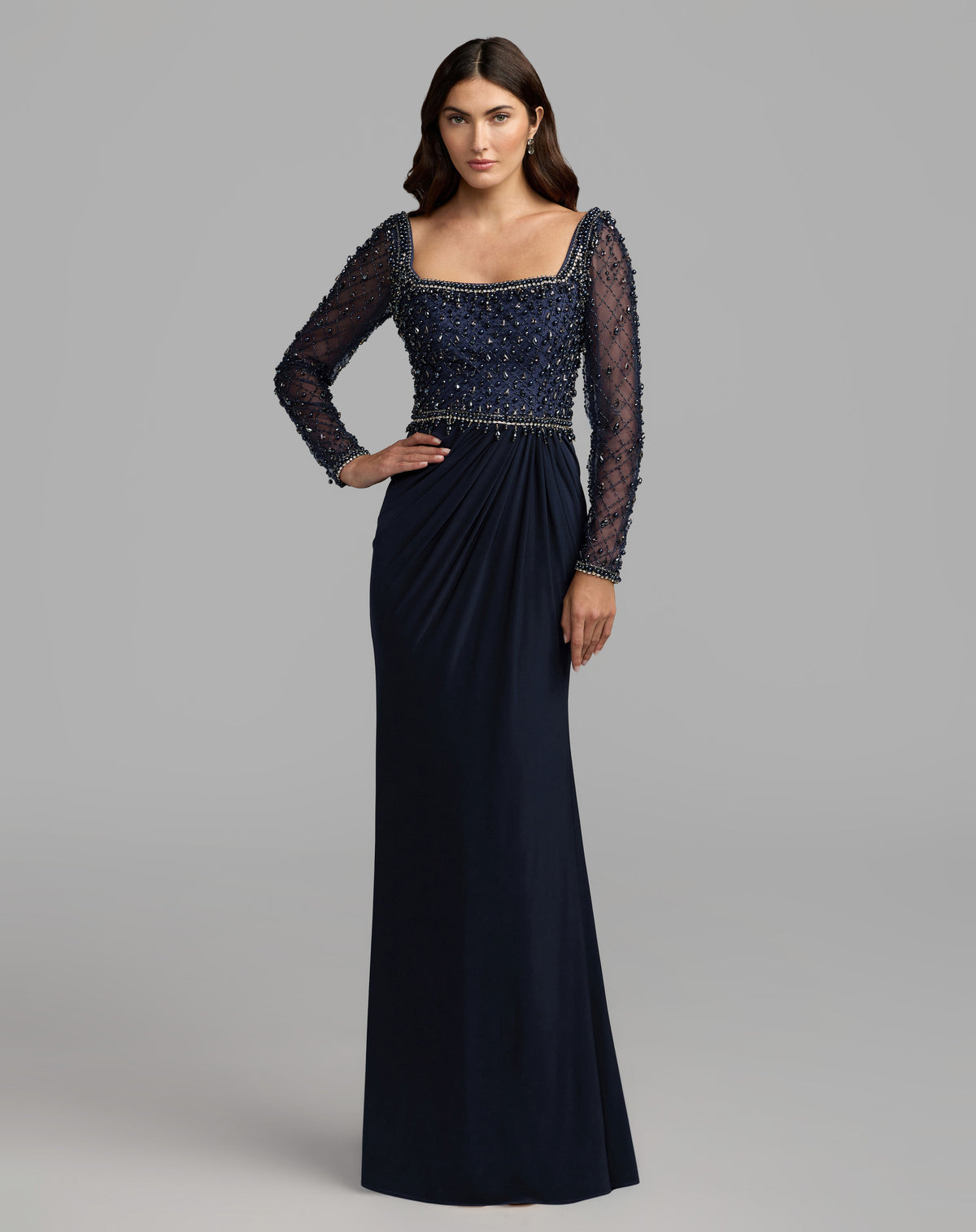 Mac Duggal 2381 - Midnight