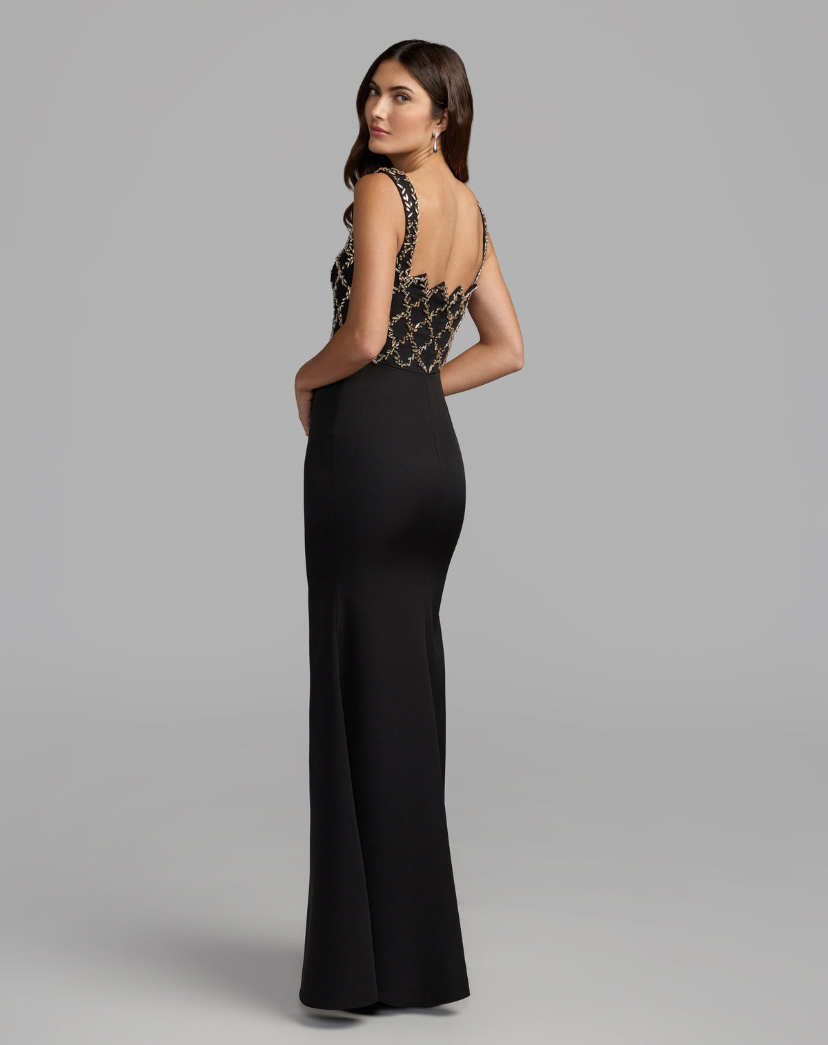 Mac Duggal 2416 - Black Gold
