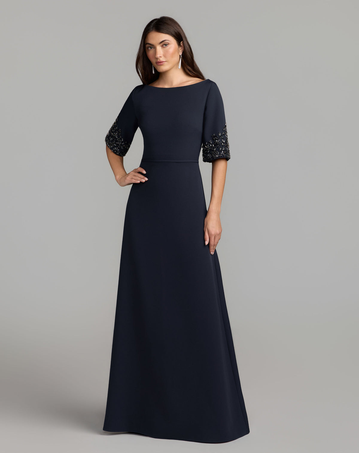 Mac Duggal 2438 - Midnight
