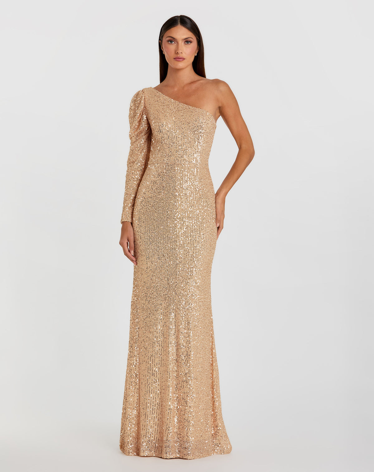 Mac Duggal 26591 - Rose Gold