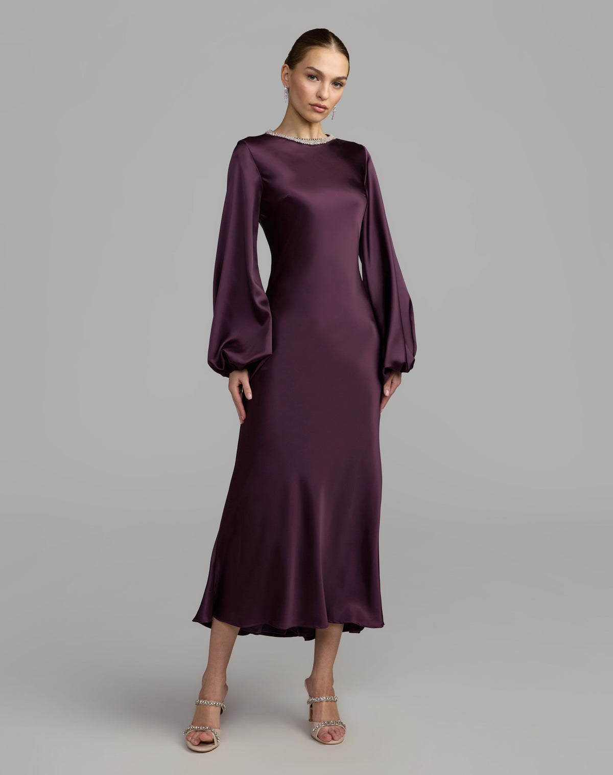 Mac Duggal 27350 - Eggplant