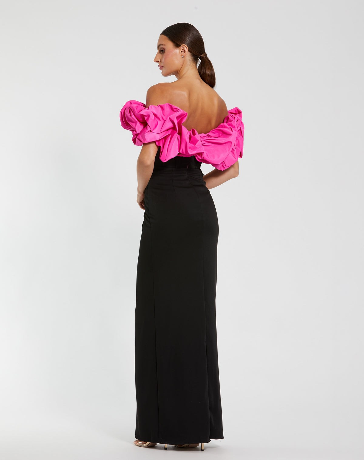 Mac Duggal 27669 - Black Hot Pink