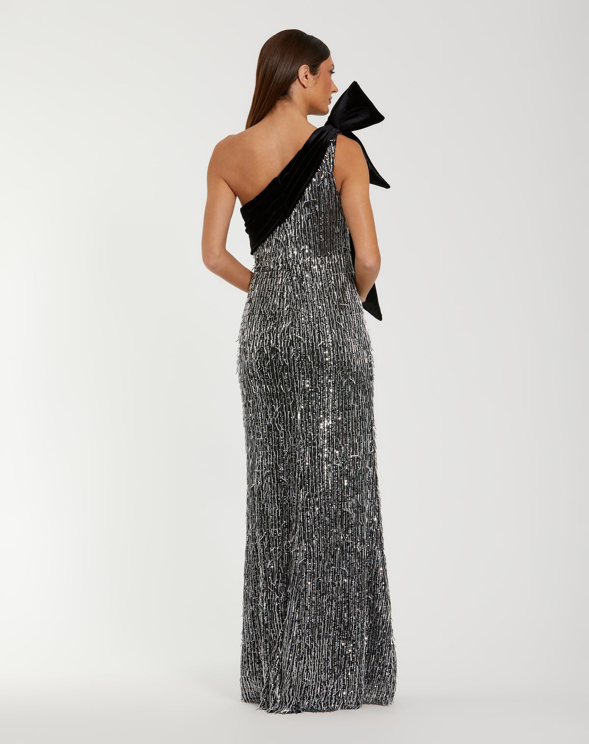 Mac Duggal 27690 - Black Silver