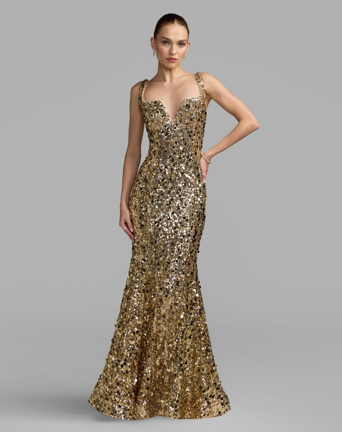 Mac Duggal 27772 - Gold
