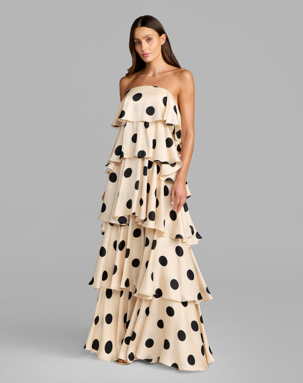 Mac Duggal 27845 - Cream Black