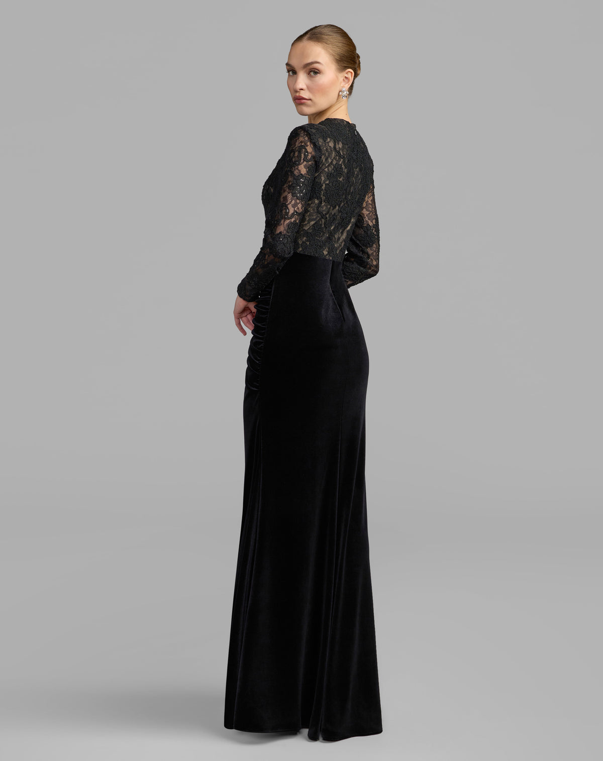 Mac Duggal 27875 - Black Nude