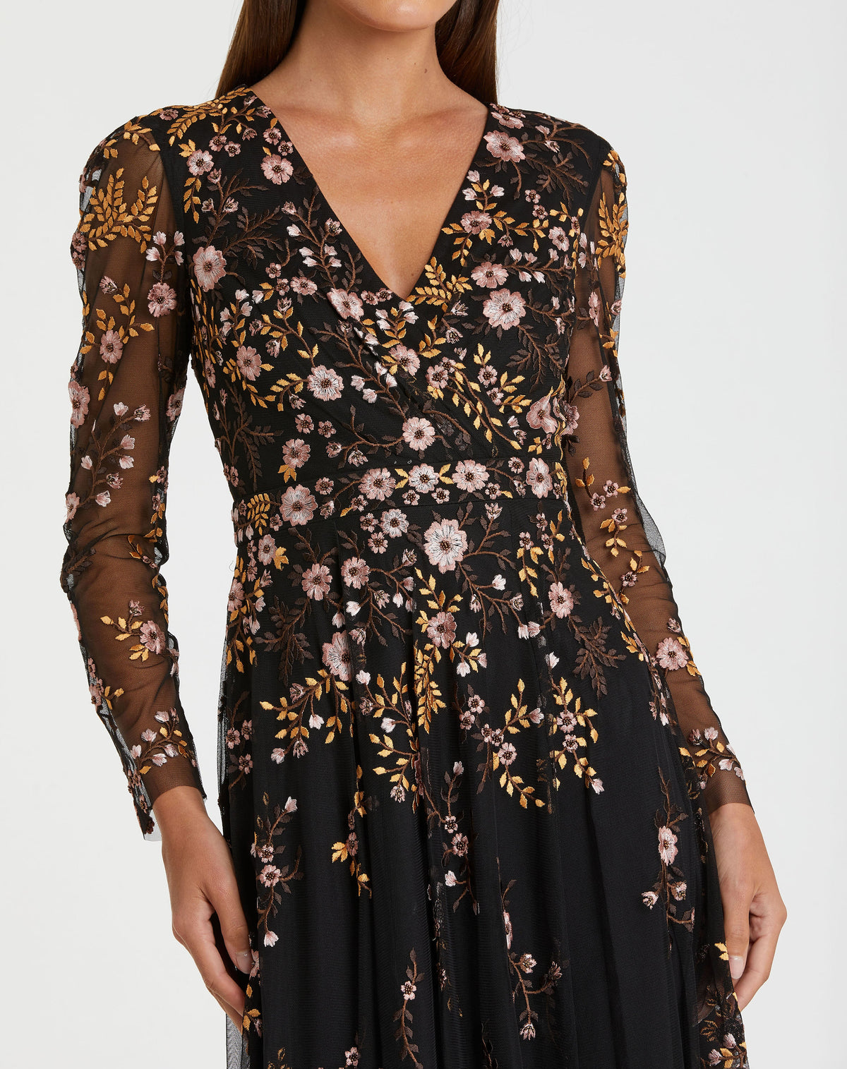 Mac Duggal 35103 - Black Multi