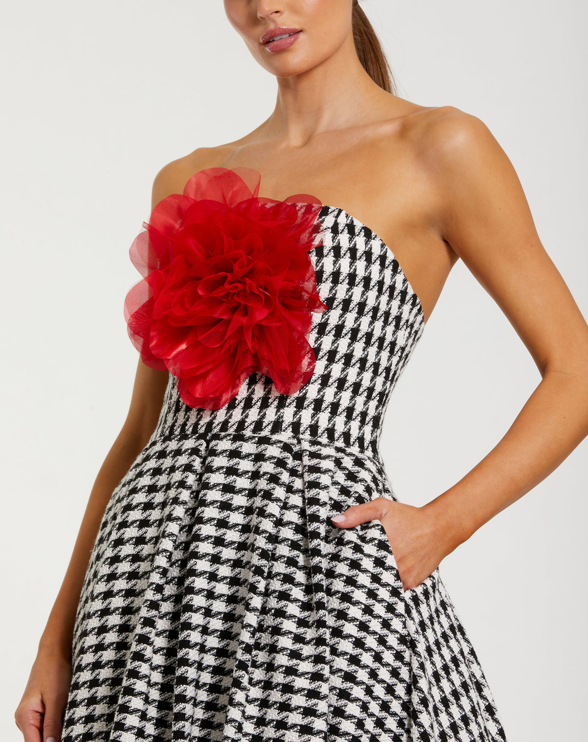Mac Duggal 37068 - Black White