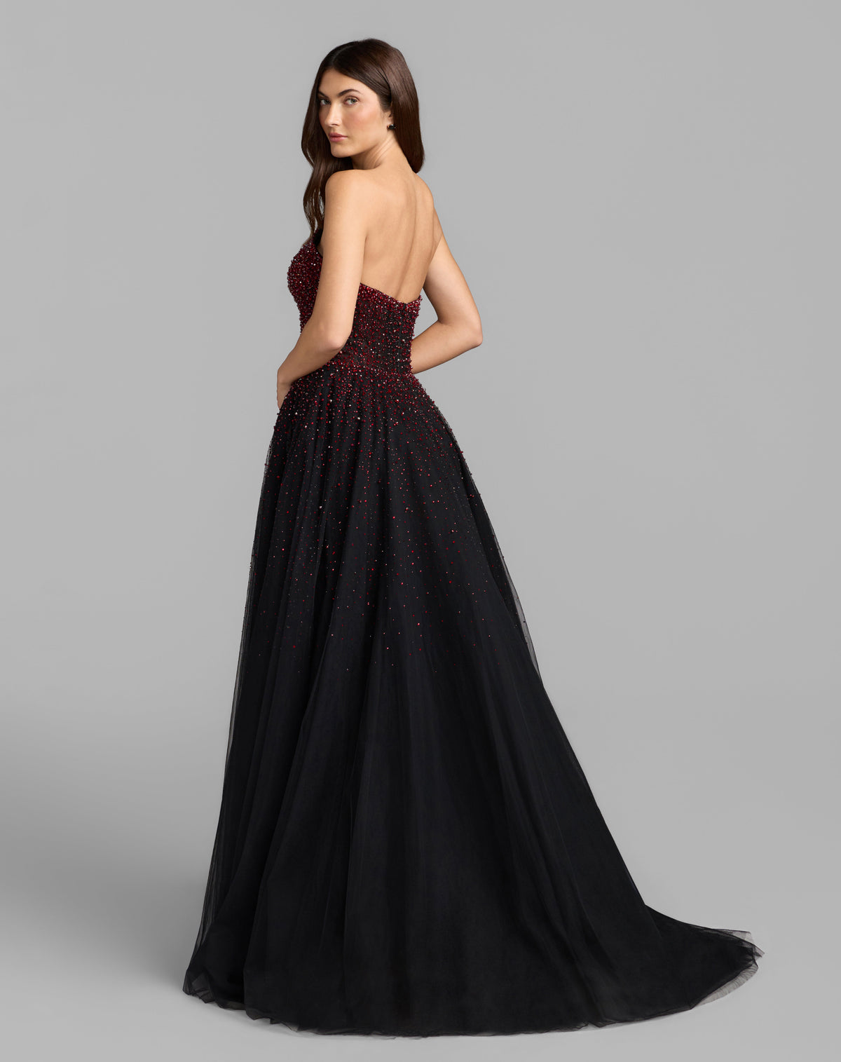 Mac Duggal 37084 - Red Black