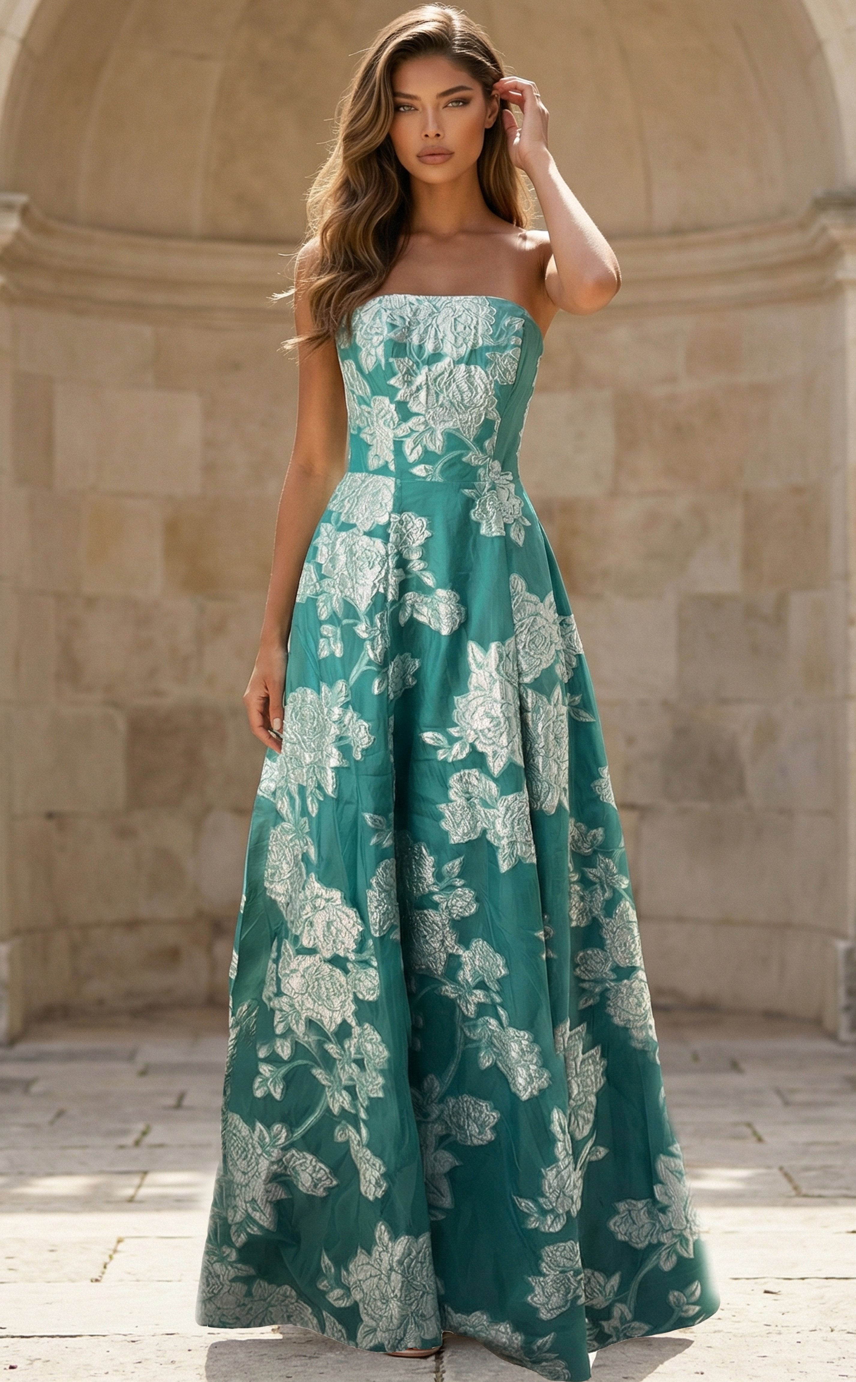 Jovani 45721 14 / Dark Green Jovani 45721 14 / Dark Green