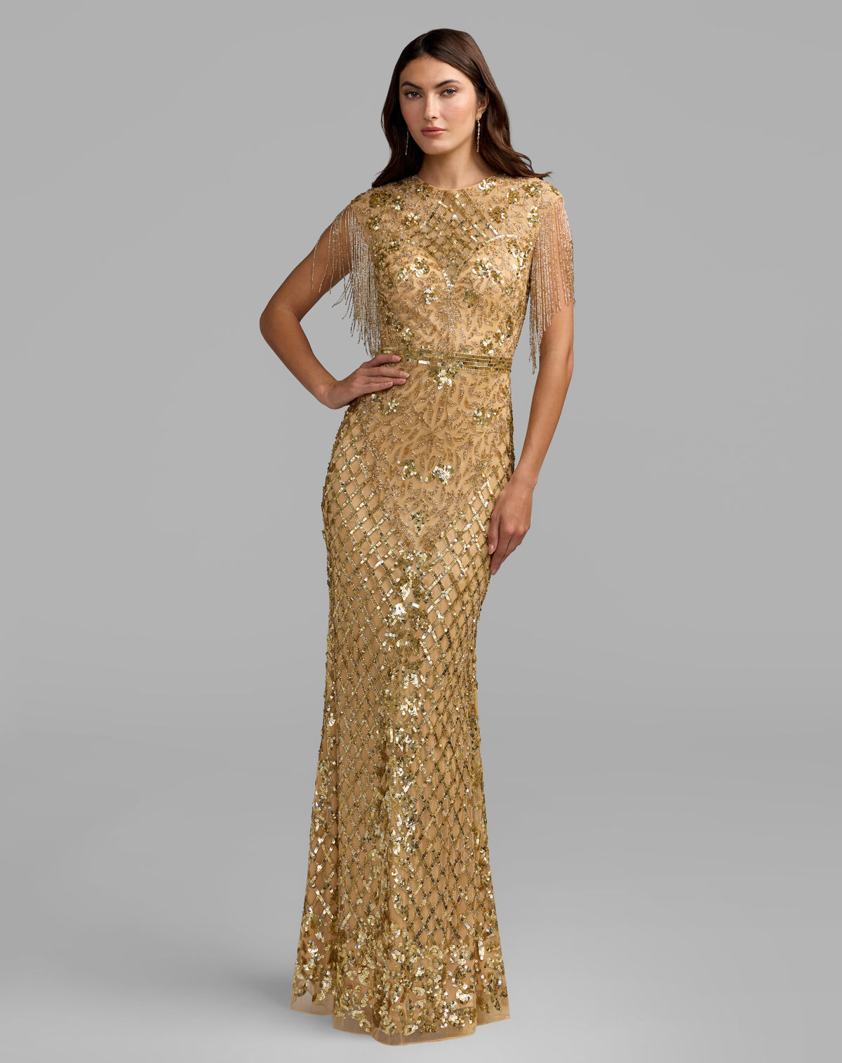 Mac Duggal 4908 - Gold