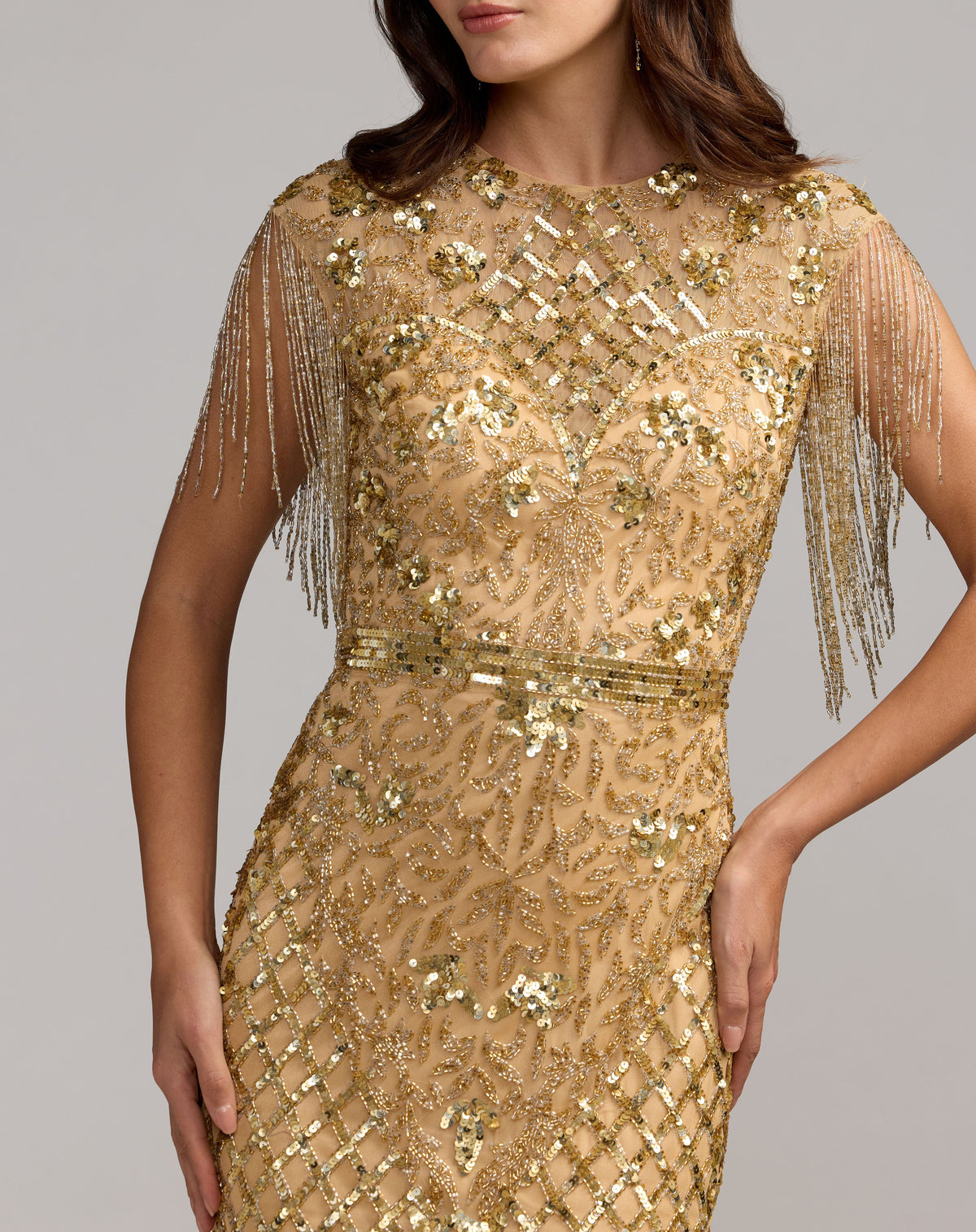 Mac Duggal 4908 - Gold
