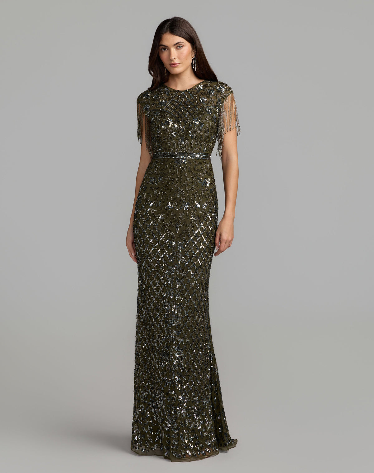 Mac Duggal 4908 - Olive