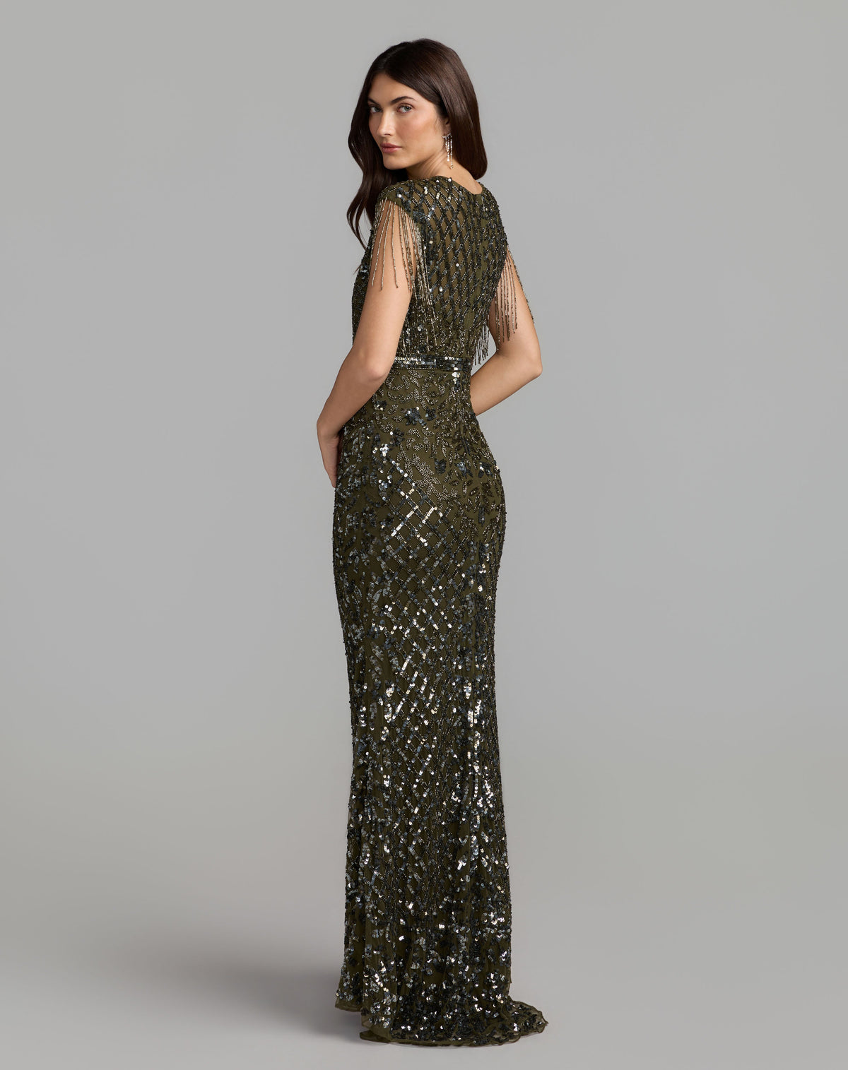 Mac Duggal 4908 - Olive