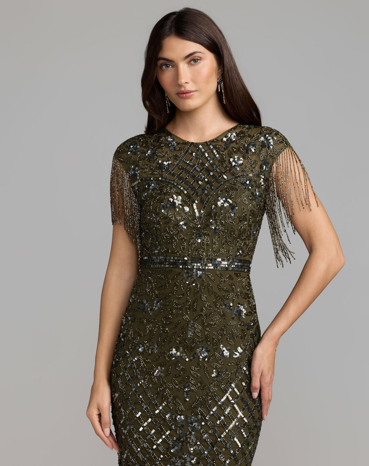 Mac Duggal 4908 - Olive