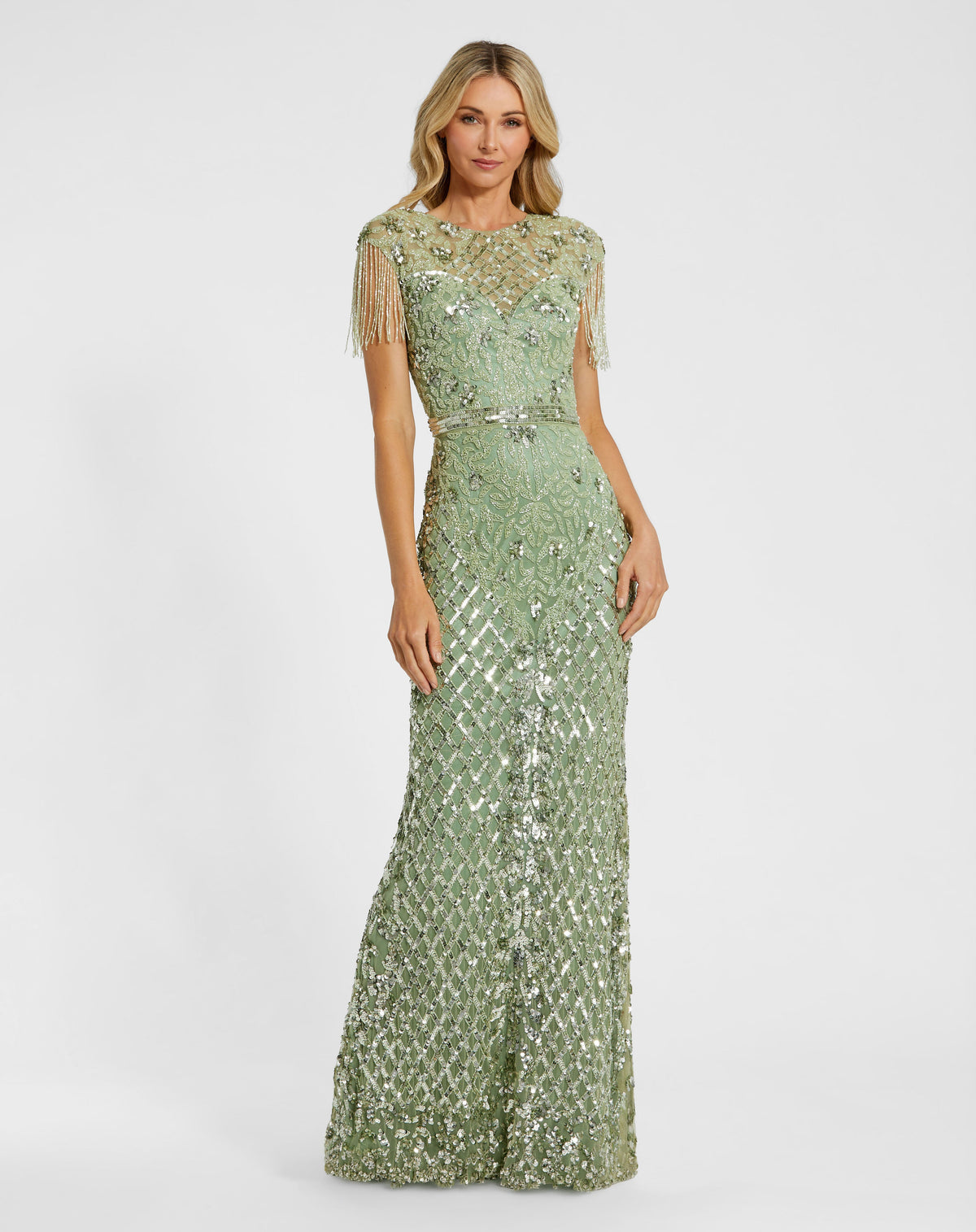 Mac Duggal 4908 - Sage