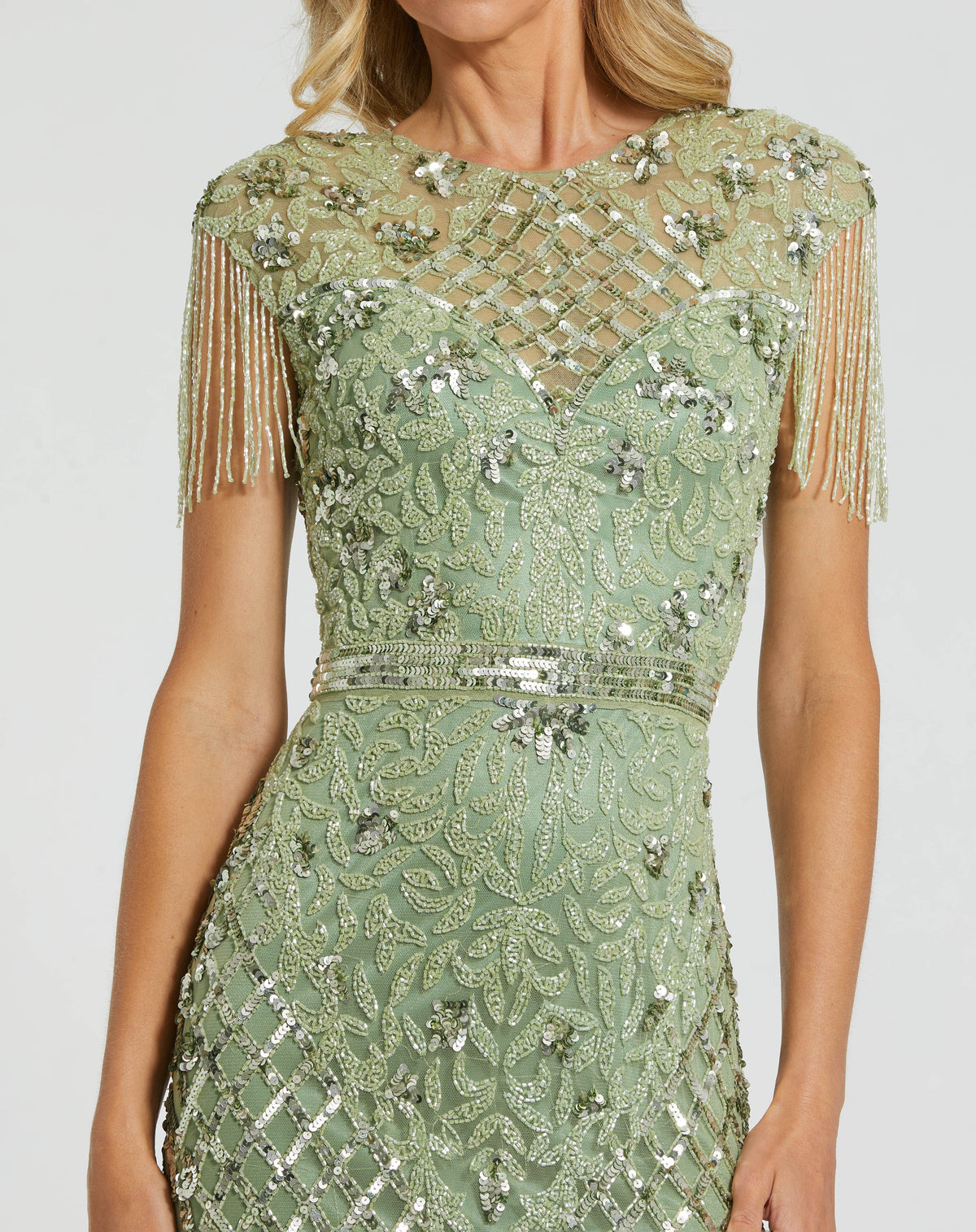 Mac Duggal 4908 - Sage