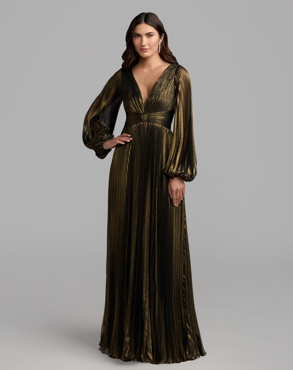 Mac Duggal 49942 - Black Gold