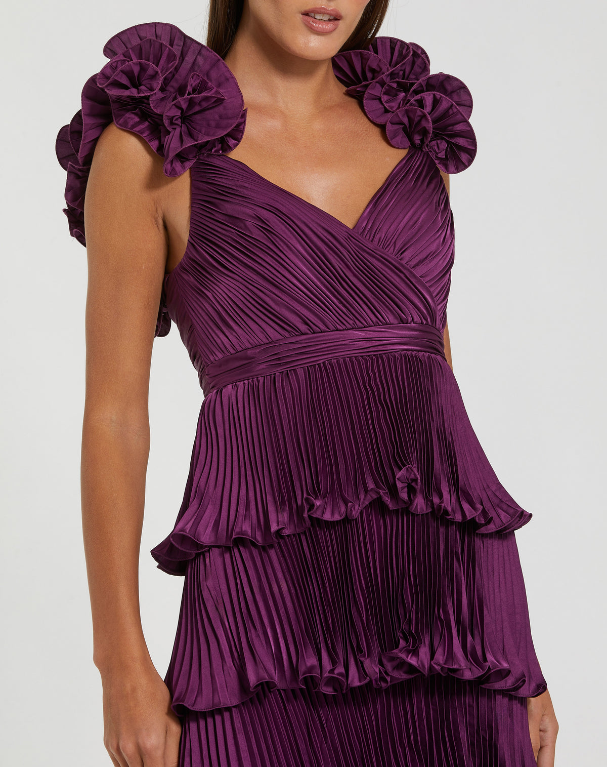 Mac Duggal 49983 - Aubergine