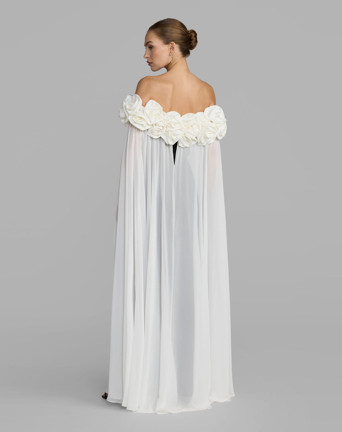 Mac Duggal 50041 - Black Ivory