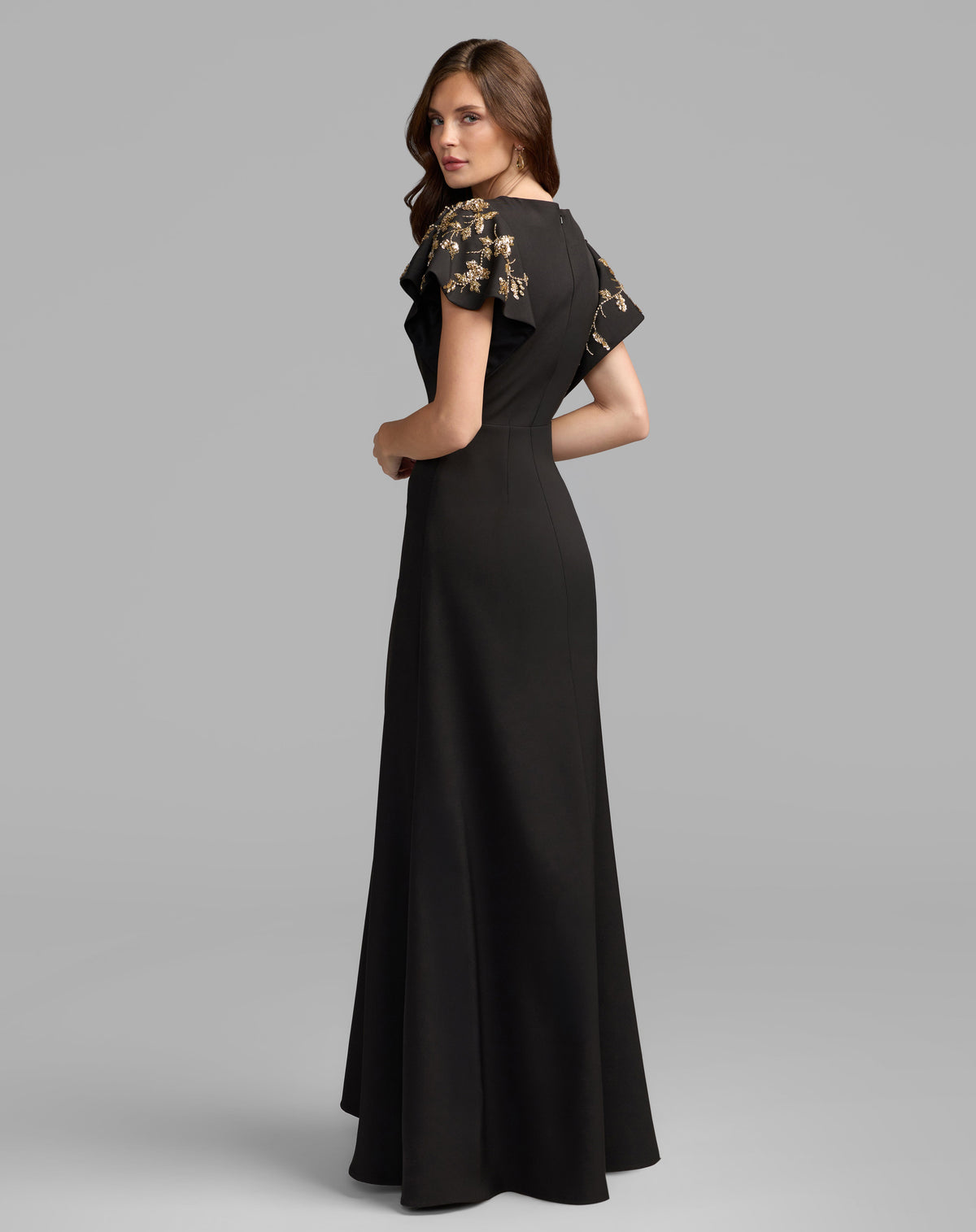 Mac Duggal 50045 - Black Gold