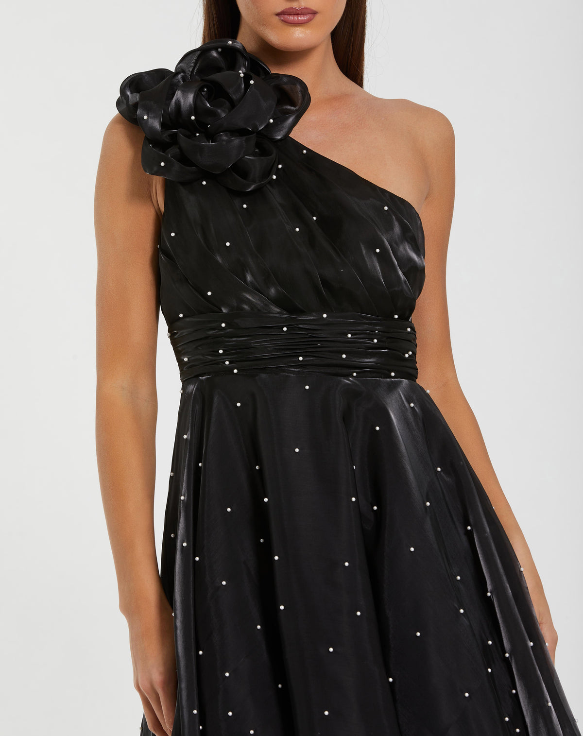 Mac Duggal 50078 - Black Ivory