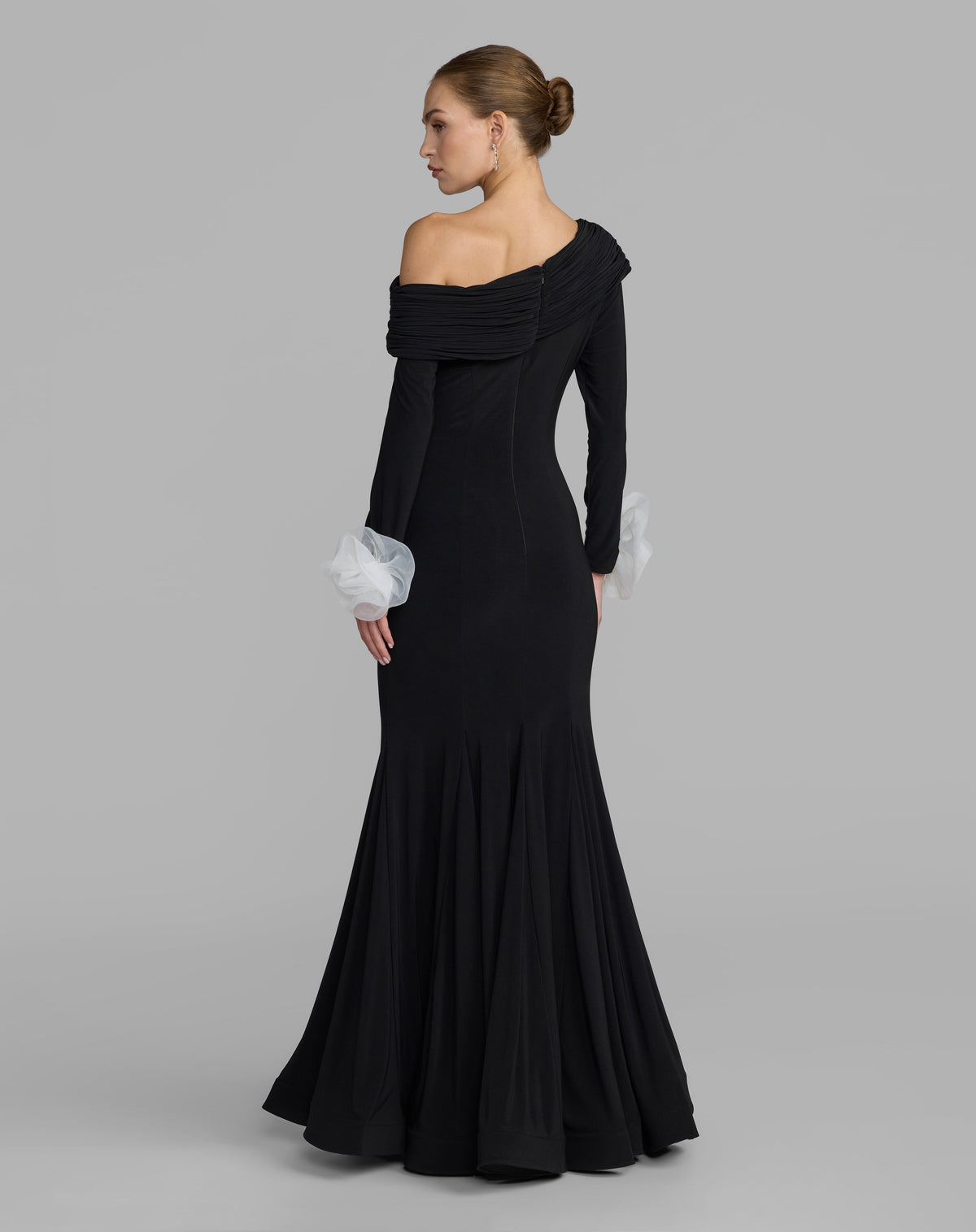 Mac Duggal 50134 - Black Ivory