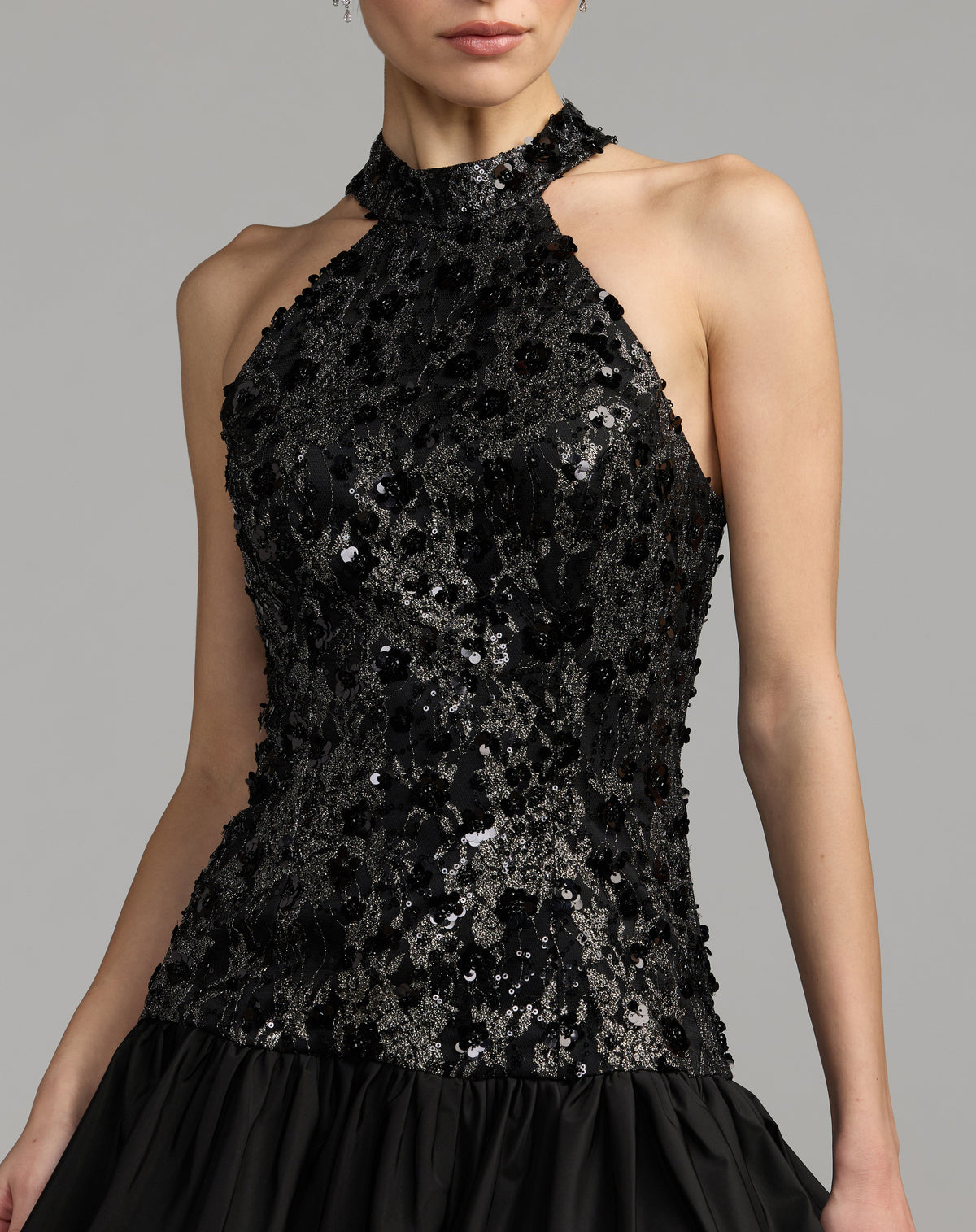 Mac Duggal 50207 - Black Silver