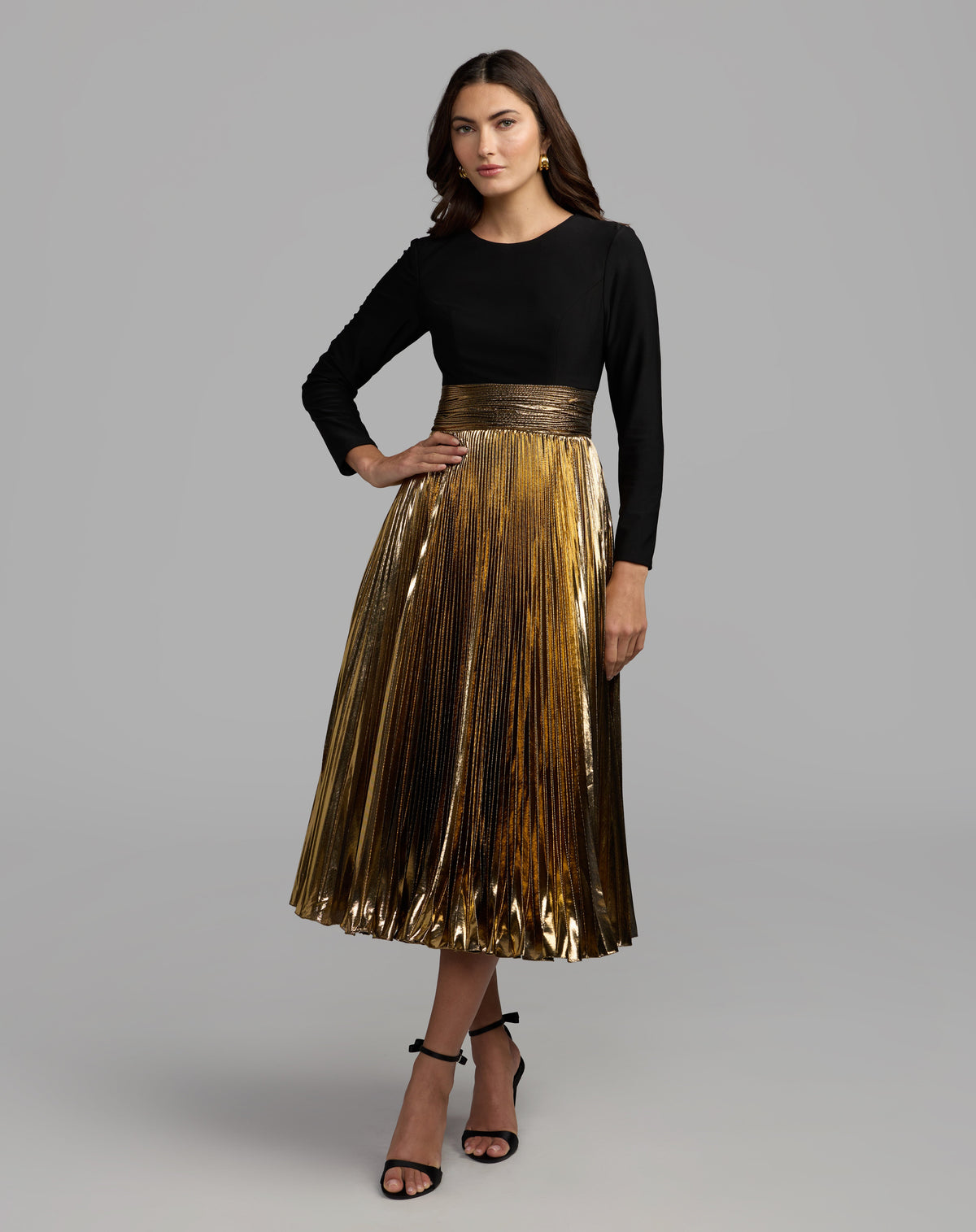 Mac Duggal 50213 - Black Gold