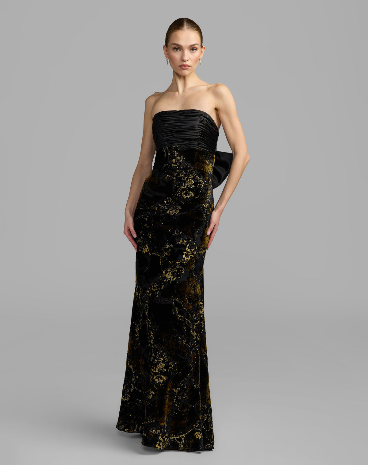 Mac Duggal 50218 - Black Gold
