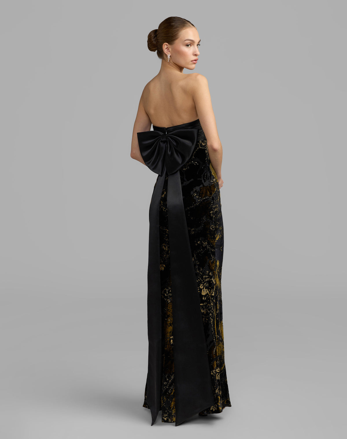 Mac Duggal 50218 - Black Gold
