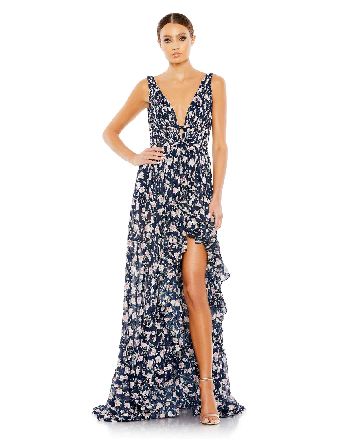 Mac Duggal 50659 - Navy Multi