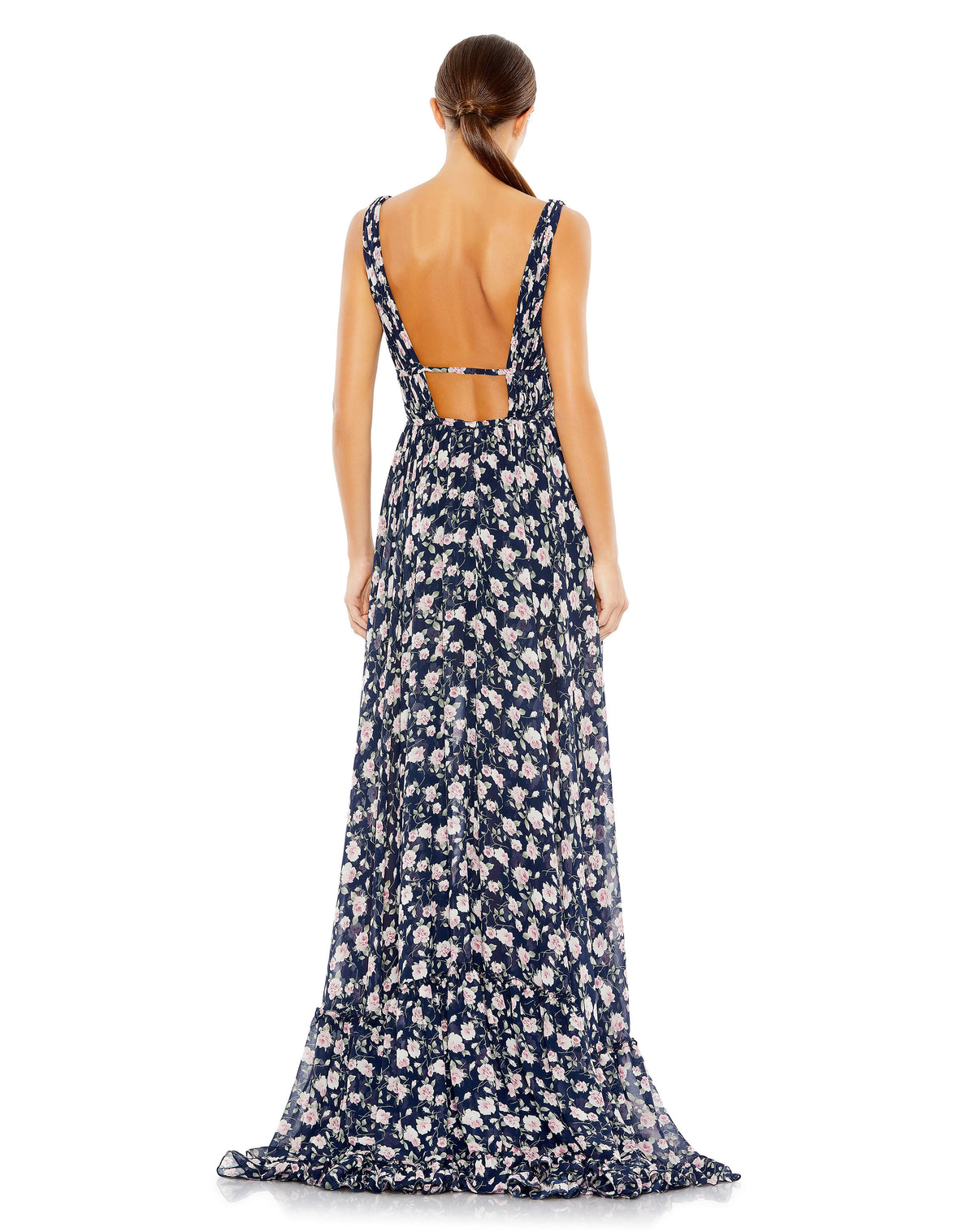 Mac Duggal 50659 - Navy Multi